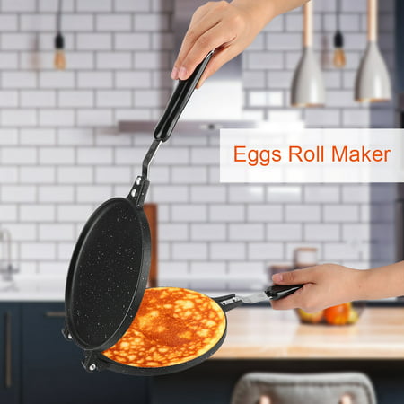 Household Round Shape Eggs Roll Maker Waffle Baking Mold Kitchen Baking Tool